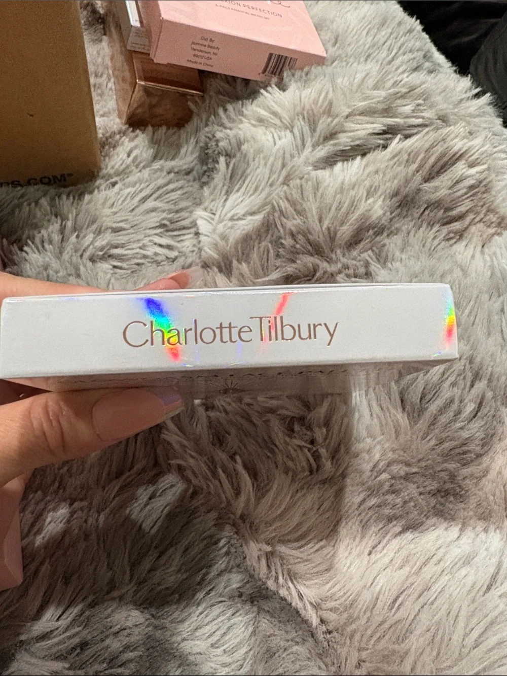Charlotte Tilbury Glowgasm face palette and 5-Piece Brush Set - Pink